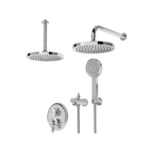 شیر توکار مدل زیگموند ABS  کروم  تیپ چهار